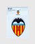 VALENCIA STICKER ESCUDO 10X7,5 CM