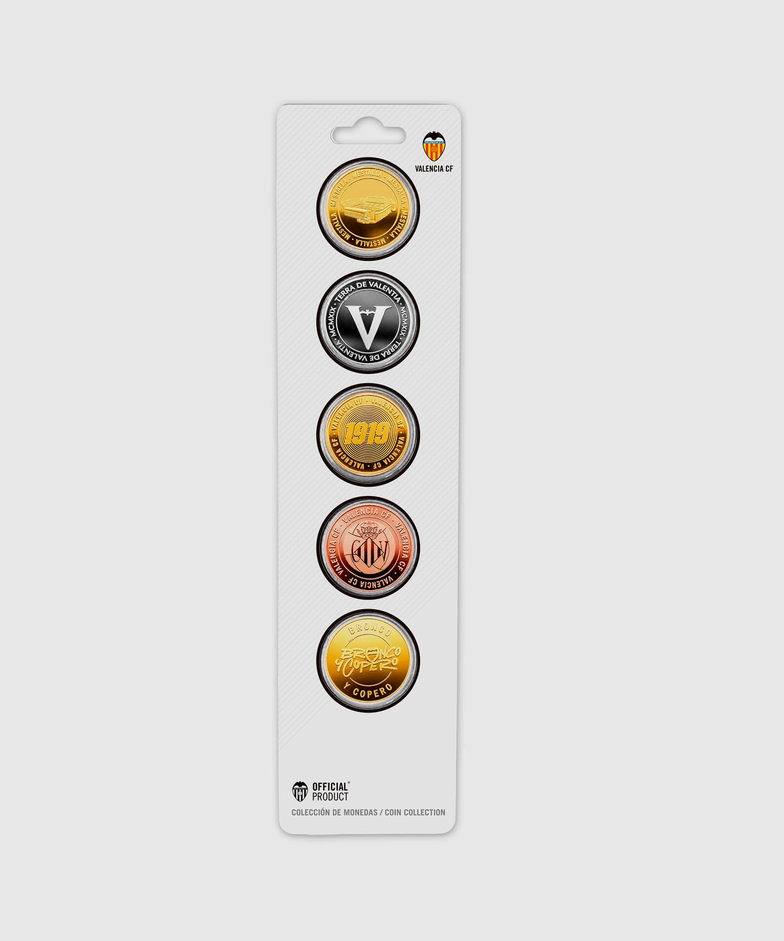 PACK 5 MONEDES VCF