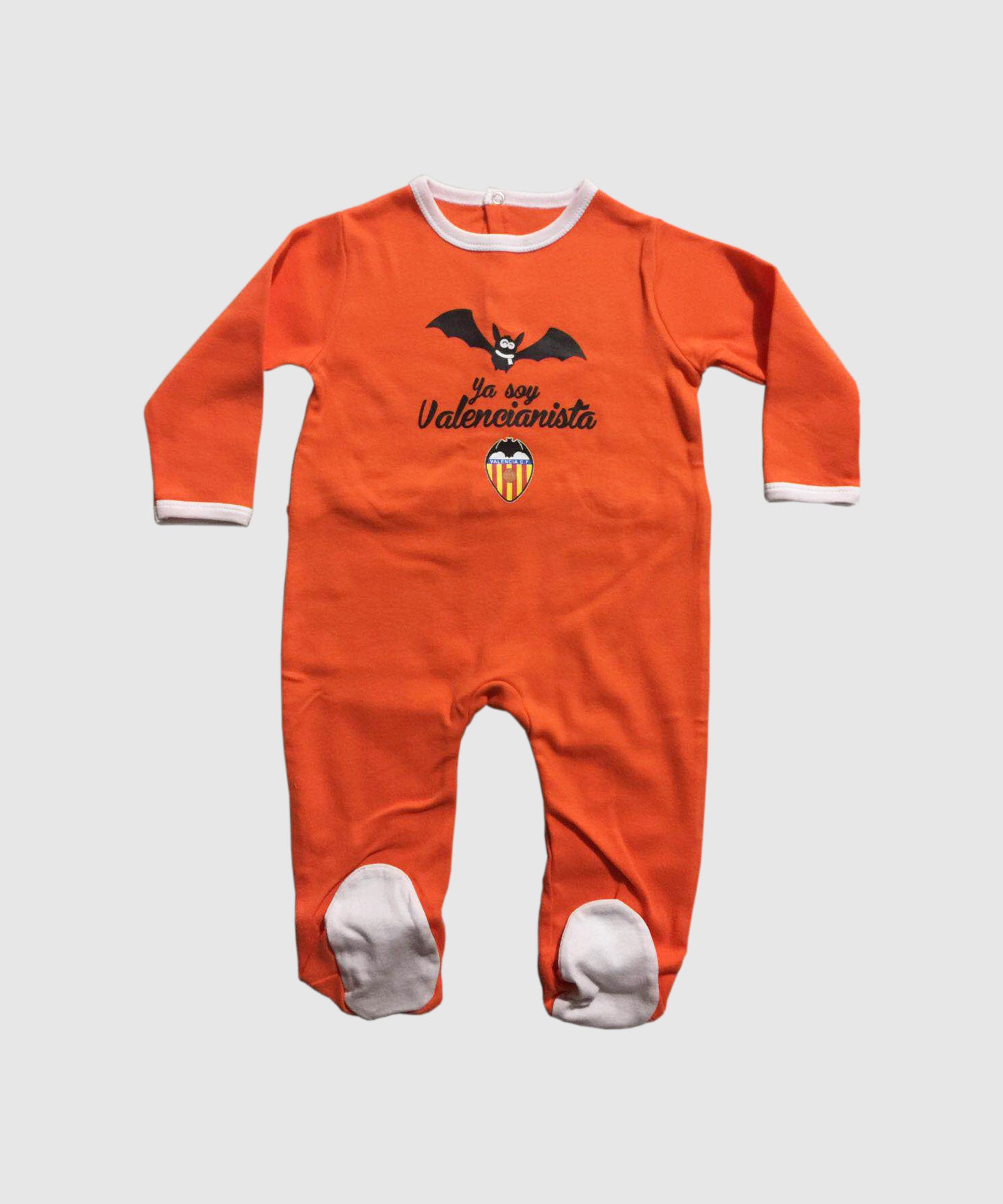 ORANGE BAT ROMPER SUIT