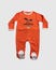ORANGE BAT ROMPER SUIT