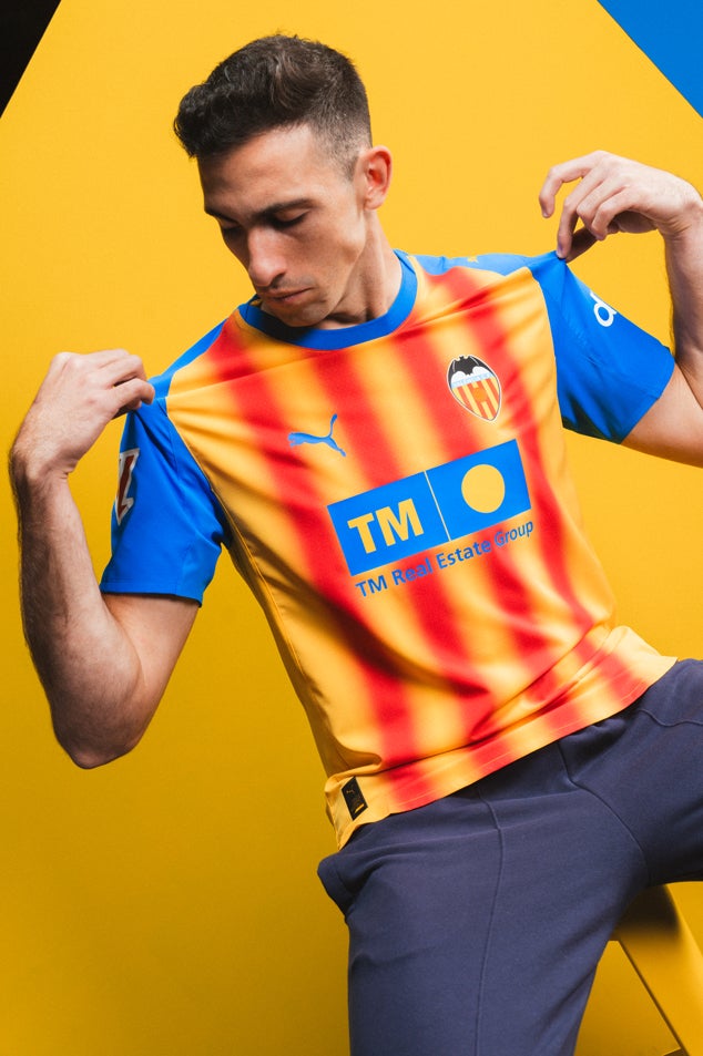VALENCIAサッカーシャツ バレンシア(Valencia)07-08 A アウェイ 紙タグ付 半袖 - USED